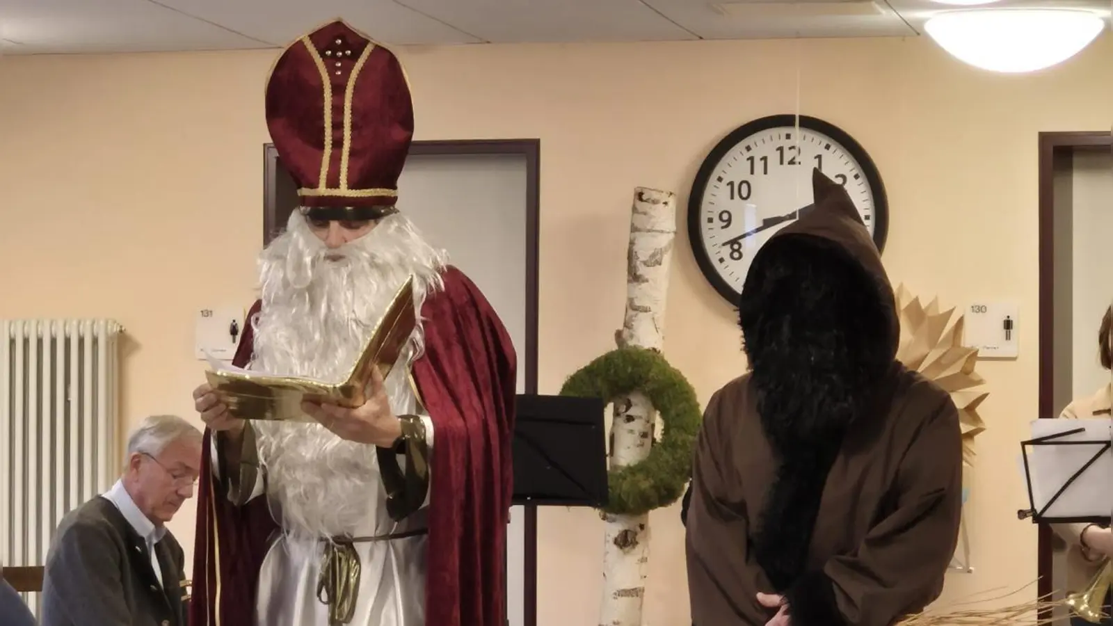 Nikolausbesuch. (Bild: Gerdi Gradl)