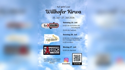 Die Willhofer Kirwa bietet drei Tage lang ein abwechslungsreiches Programm. (Bild: QUELLE UNBEKANNT!)