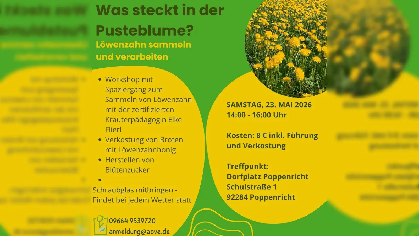 Flyer zum Workshop (Bild: Sabine Weber)