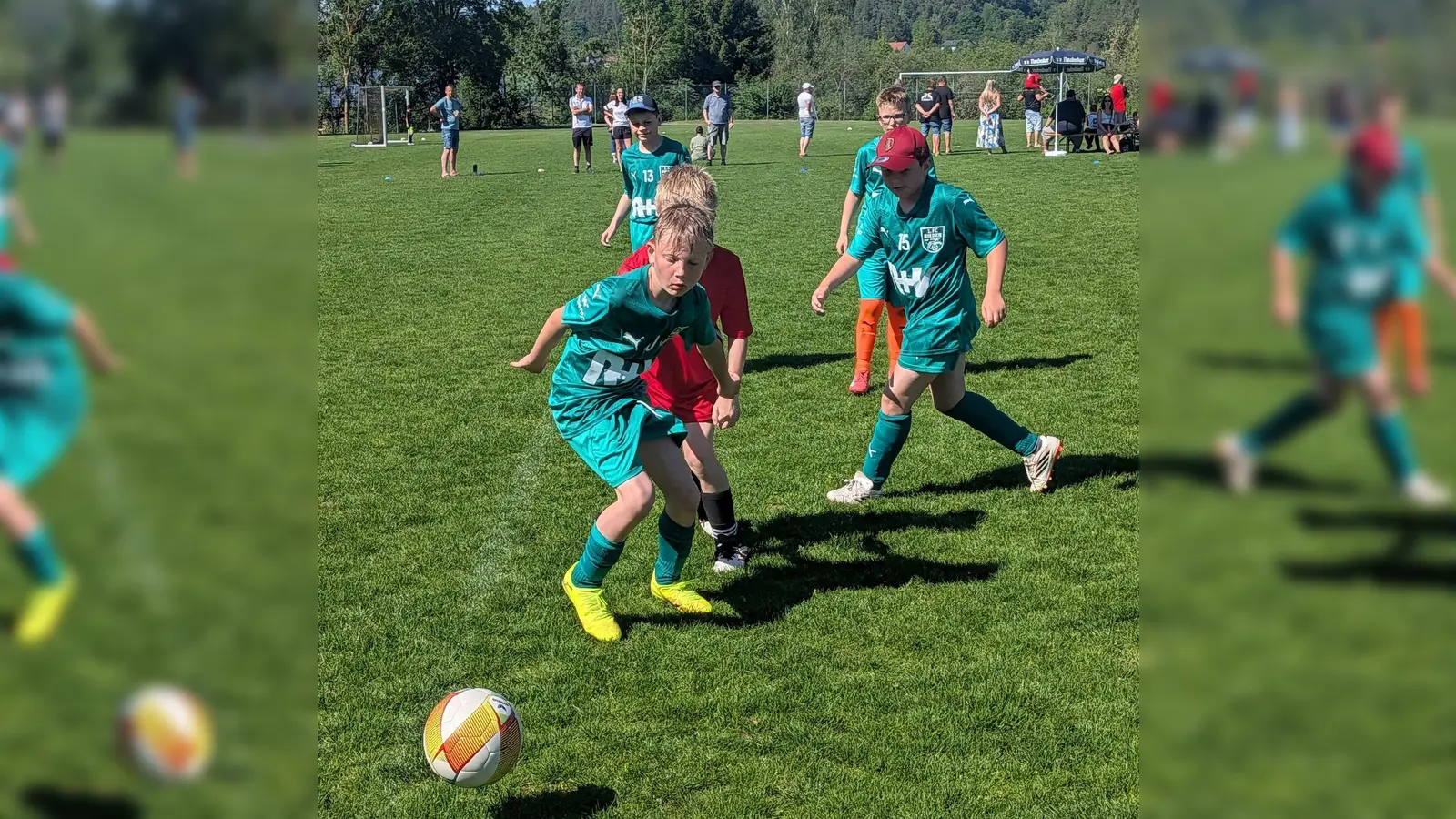 Spielszene 1.FC Rieden - TuS Hohenburg 2-2 (Bild: gau)