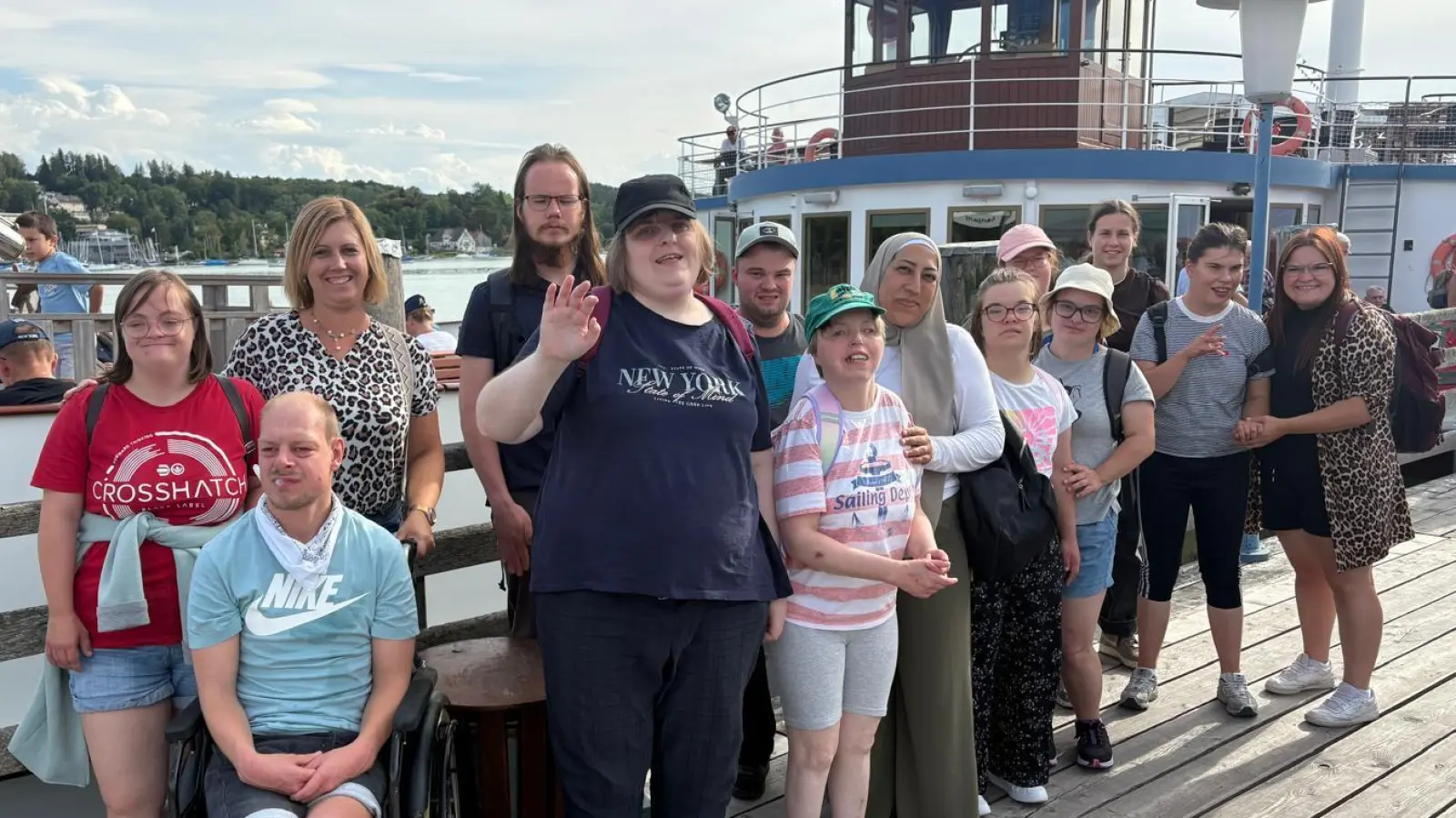 Die Teilnehmer des Ammersee-Urlaubs. (Bild: Sandra Kunz)