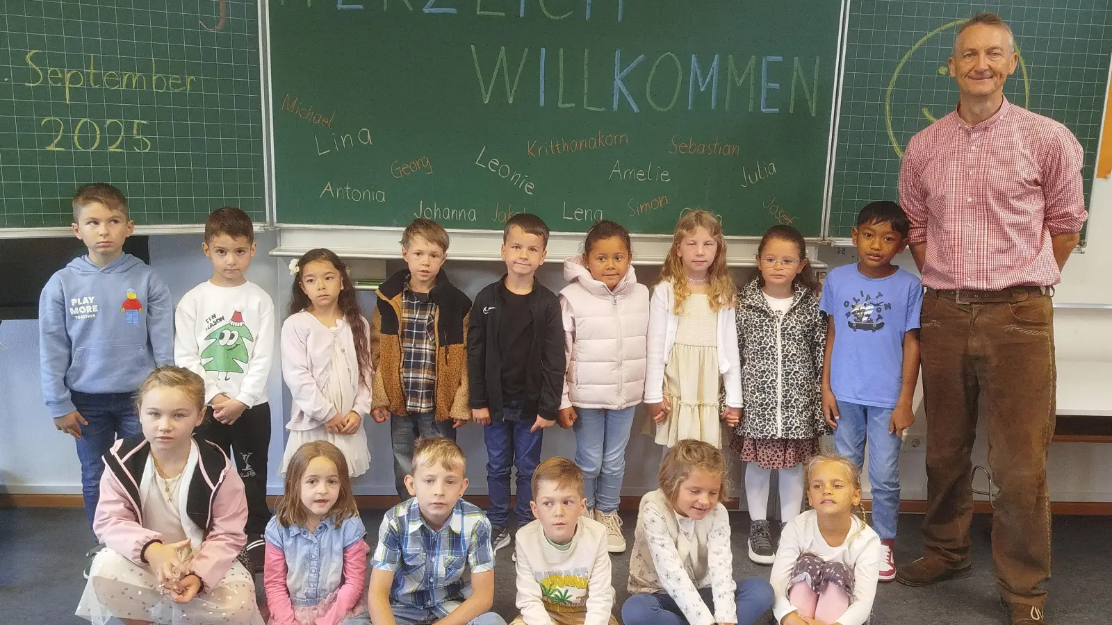 Schulanfang an der Lauterachtal-Grundschule Hohenburg (Bild: Robert Gräml)