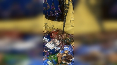 Dekoration aus Nigeria. (Bild: Monika Dietrich)