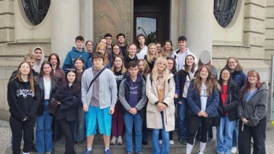 Die Schüler des P-Seminars. (Bild: Bianca Rauchenberger)