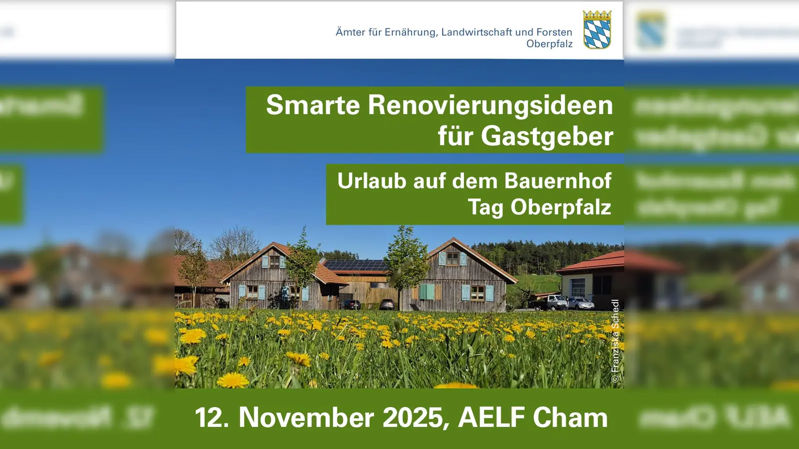 Urlaub auf dem Bauernhof in der schönen Oberpfalz - Anbieter renovieren (Bild: Franziska Schedl)
