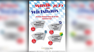 Veranstaltungsreihe „Musik im Wirtshaus” des Stadtmarketing Tirschenreuth e.V. (Bild: Stadtmarketing Tirschenreuth e.V./Johannes Möstl)