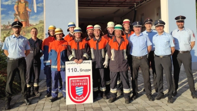 Gruppe der 110. Leistungsprüfung (Bild: Sebastian Weidner)