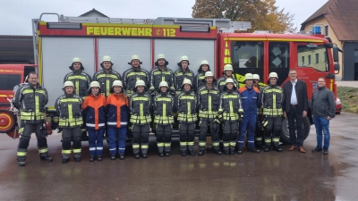 Leistungsabzeichen Wasser der Feuerwehr Stulln. (Bild: Theresa Eules)