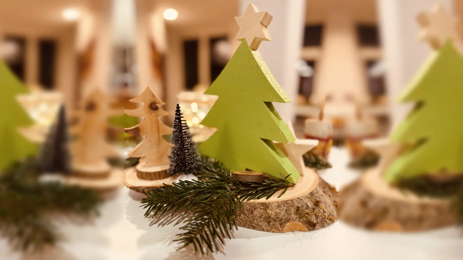 Die Schule war weihnachtlich geschmückt. (Bild: Petra Kreuzer)