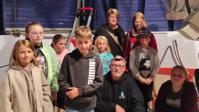 Schützenverein Ottengrün in der Sternwarte Tirschenreuth (Bild: Verena Zant)