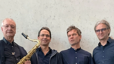 Das Juri Smirnov Quartett tritt im Bistrot Paris in Weiden auf. (Bild: Winnie Neumann)