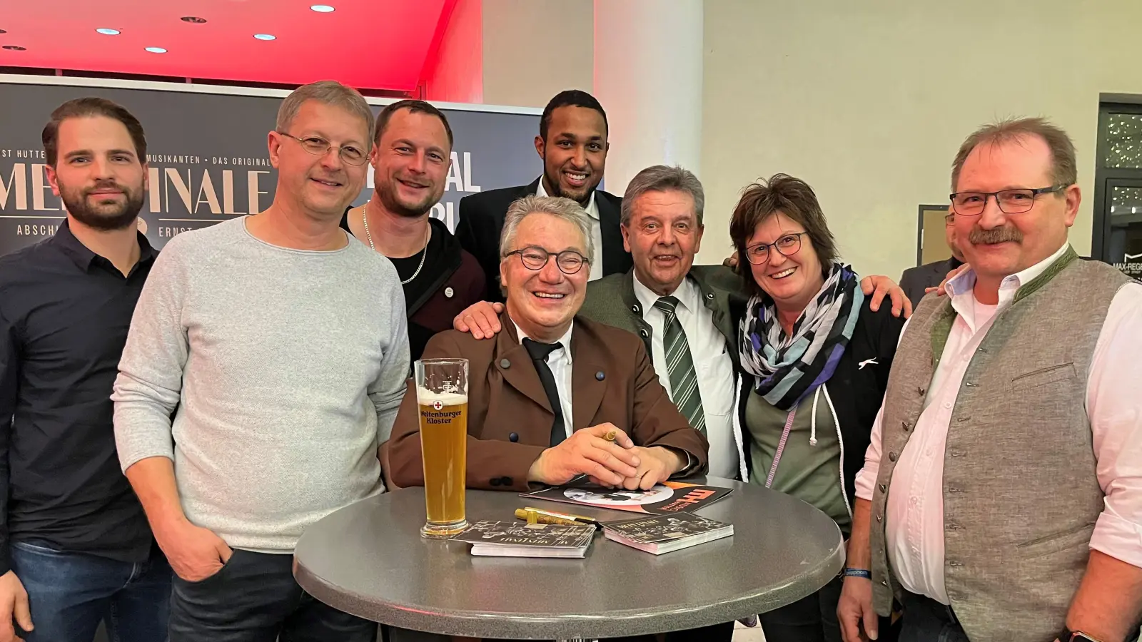 Oberwildenauer Musiker bei Ernst Hutter. (Bild: Hans Gruber)