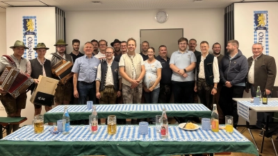 Gute Laune beim Oktoberfest im Hospiz. (Bild: Matthias Walk)