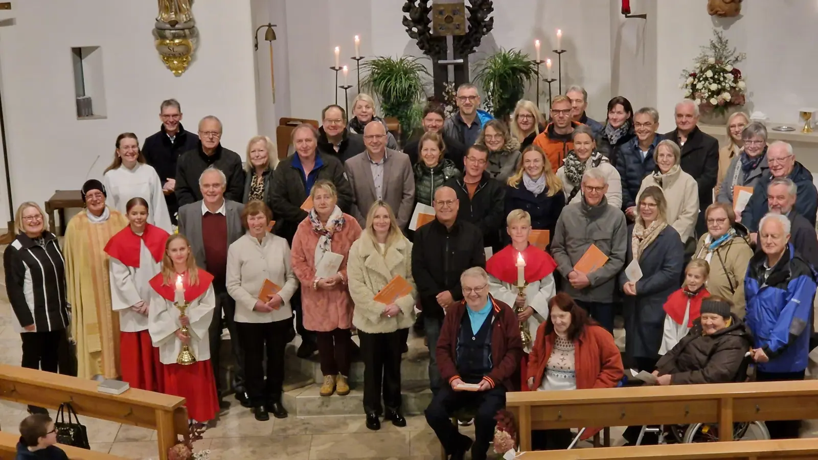 Teilnehmer am Ehejubiläum 2025. (Bild: Jörg Frenzel)