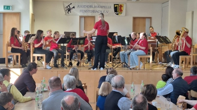 Das Nachwuchsorchester der Jugendblaskapelle Fensterbach zeigt sein Können beim Vorspielnachmittag im Jugendheim  (Bild: JBK Fensterbach)
