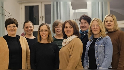 Die Vorstandschaft der KLB Schwarzenbach. (Bild: Marion Mark)