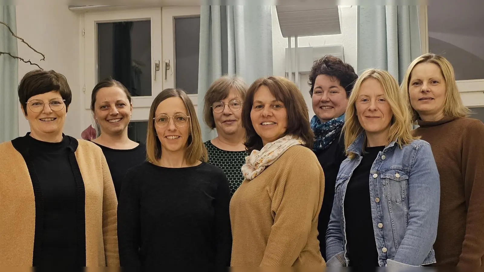 Die Vorstandschaft der KLB Schwarzenbach. (Bild: Marion Mark)