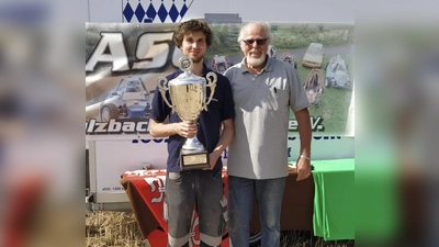 Schnellster ASC-Fahrer, Christopher Franz in seinem Eigenbau. (Bild: Michael Luber)