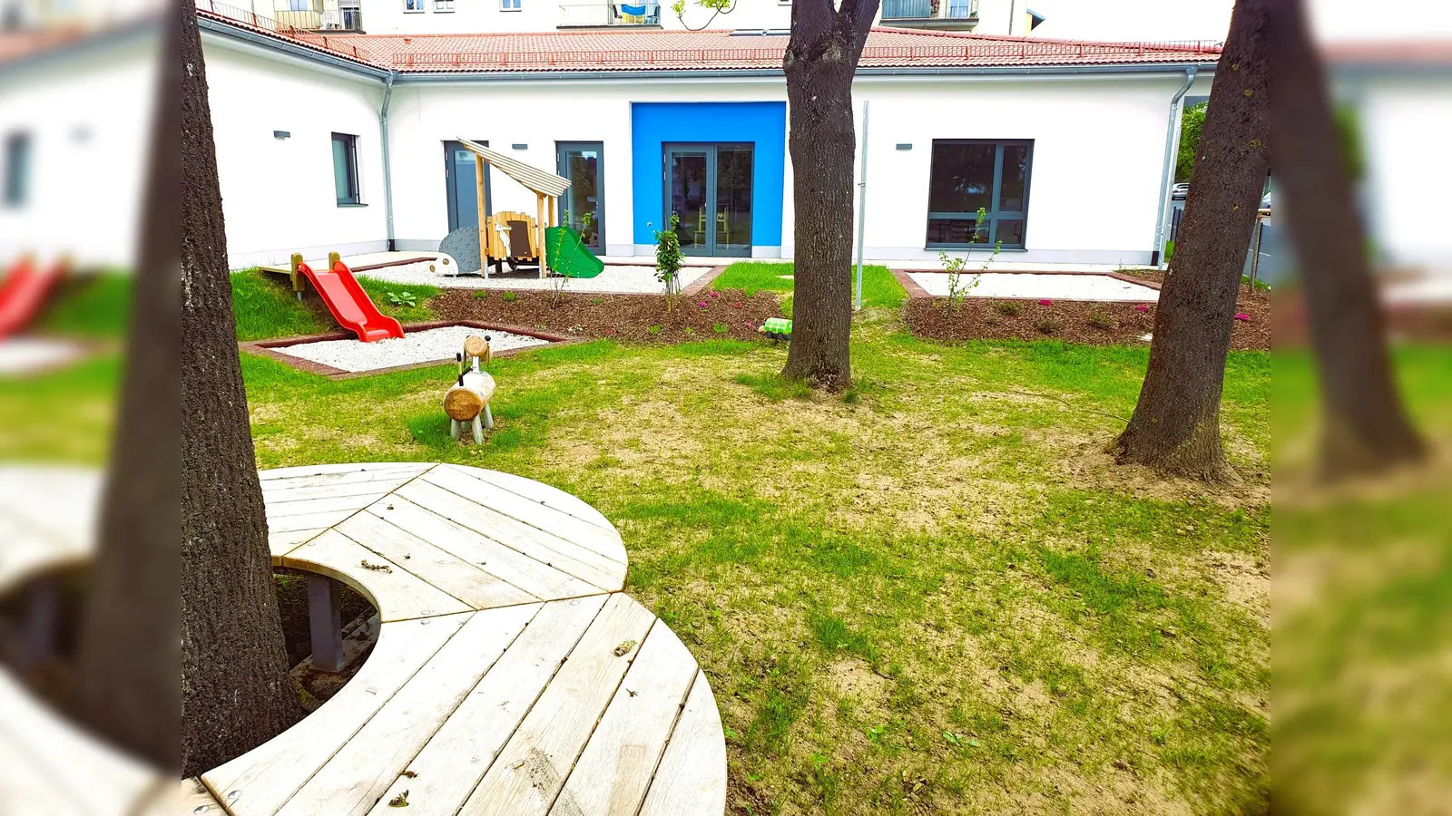 Die Johanniter-Kinderkrippe „Claudiweg” feiert ihren zweiten Geburtstag. (Bild: Katrin Pollinger)