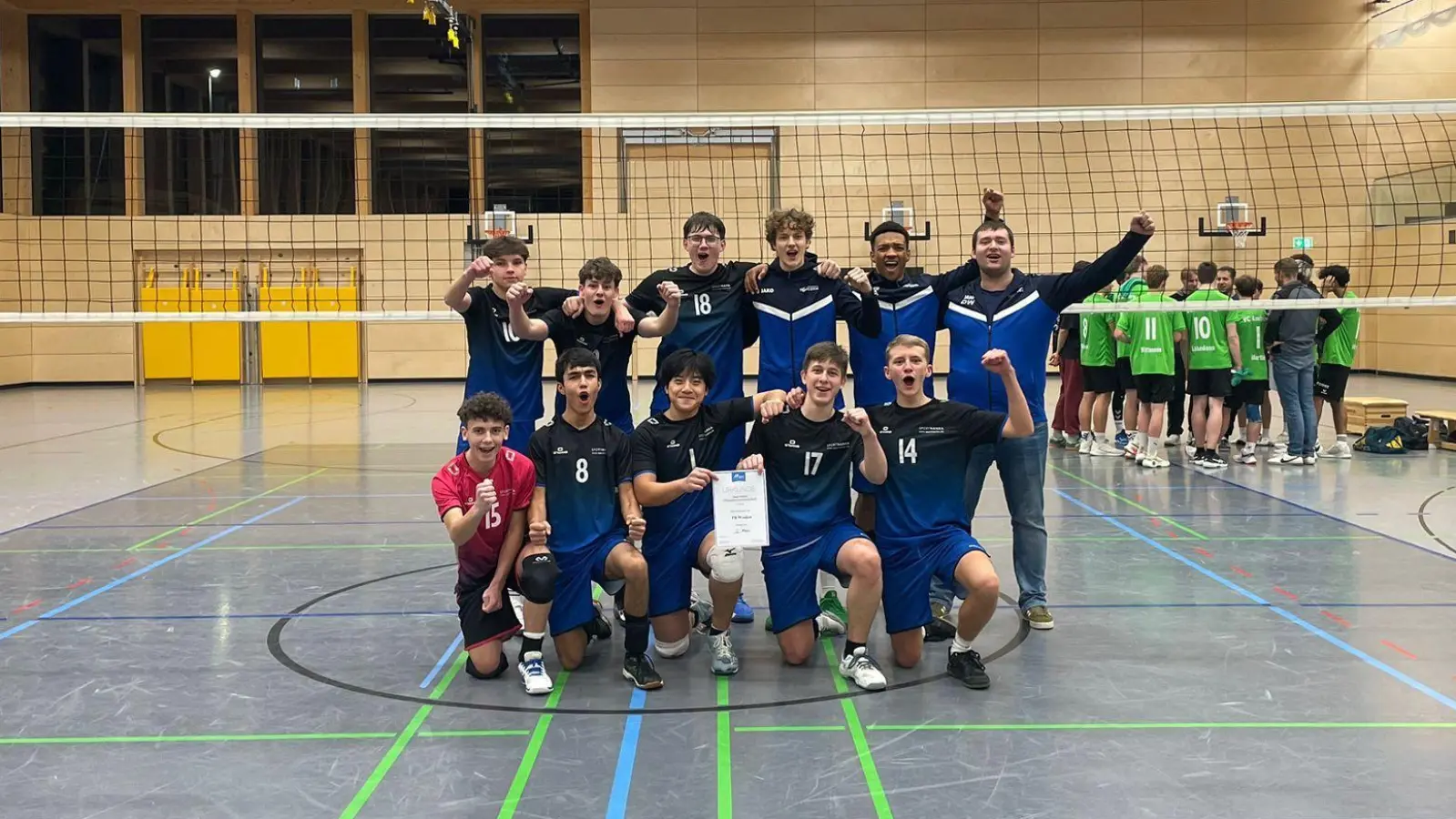 Die U20 des TB Weiden freut sich über den 2. Platz bei der Oberpfalzmeisterschaft (Bild: Daniel Wissem)