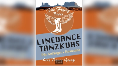 Flyer zum Anfängertanzkurs The Flying Boots Eschenbach (Bild: Veronika Schinner)