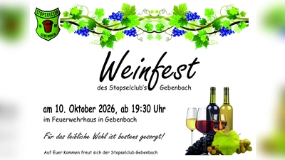 Einladung zum Weinfest (Bild: Seidel, Sonja (StBA Amberg-Sulzbach))