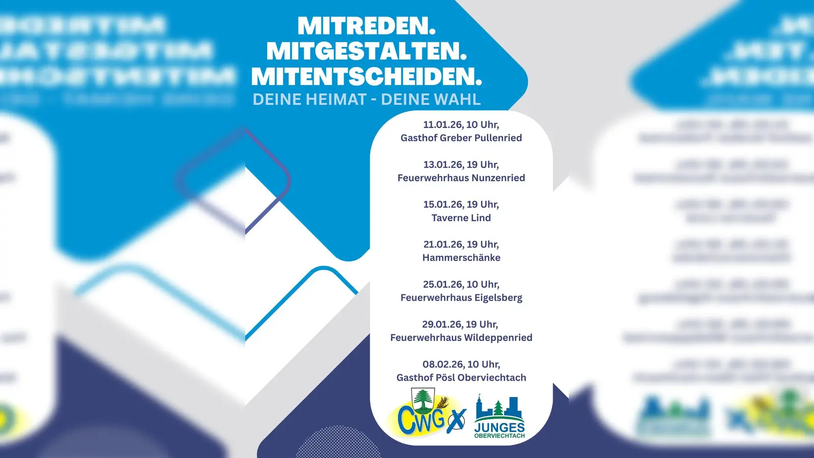 Veranstaltungsreihe der Wählergemeinschaften (Bild: Philipp Troppmann)