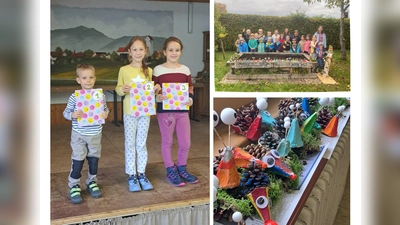 Eindrücke vom herbstlichen Gartenwichtel-Nachmittag (Bild: Eva Frank/Annette Schanderl)