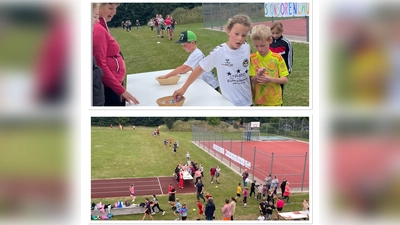 Sponsorenlauf Grundschule Plößberg (Bild: Diana Dippel)