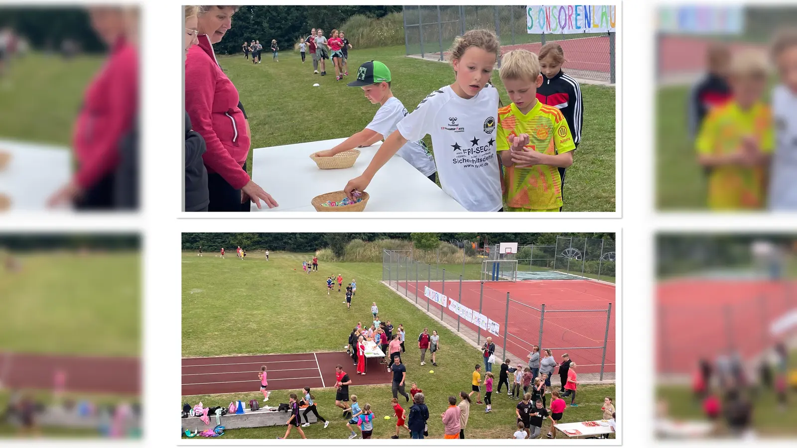 Sponsorenlauf Grundschule Plößberg (Bild: Diana Dippel)