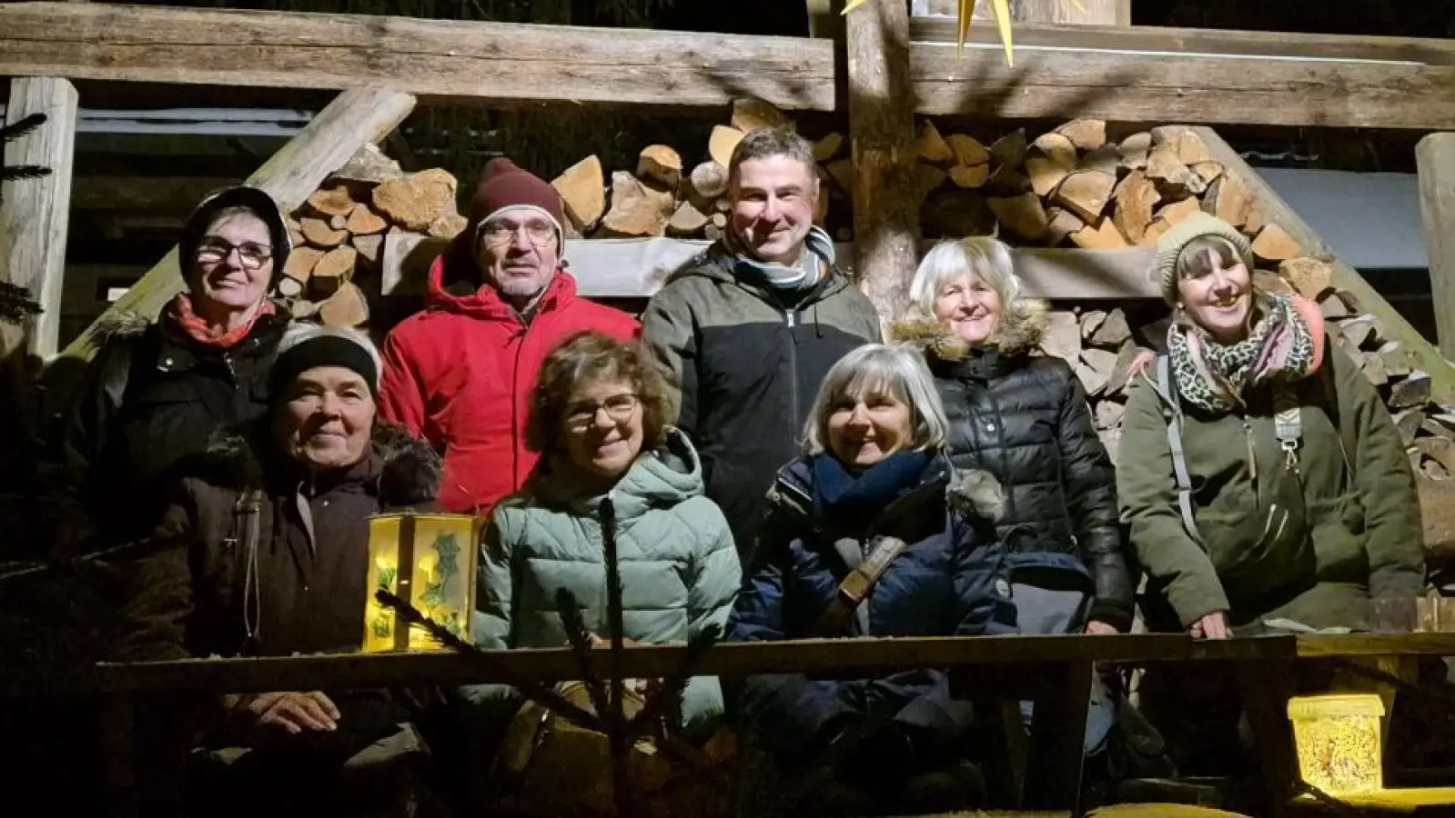 Weihnachtsfeier der Familienpatinnen und -paten des Landkreises Tirschenreuth. (Bild: Judith Pfeiffer)