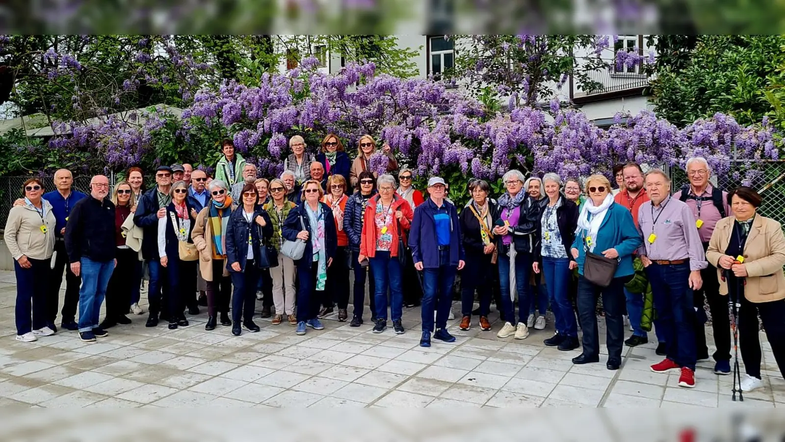 39 Teilnehmerinnen und Teilnehmer zählte die diesjährige Kultur- und Genussreise in den Osterferien, die unter der Leitung von Susy Herrmann-Wolters und Beate Wolters in die östlichste Region Italiens führte. (Bild: Susy Herrmann-Wolters)