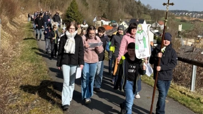 Kinder- und Familienkreuzweg Rieden 2026 (Bild: Christian Huger)