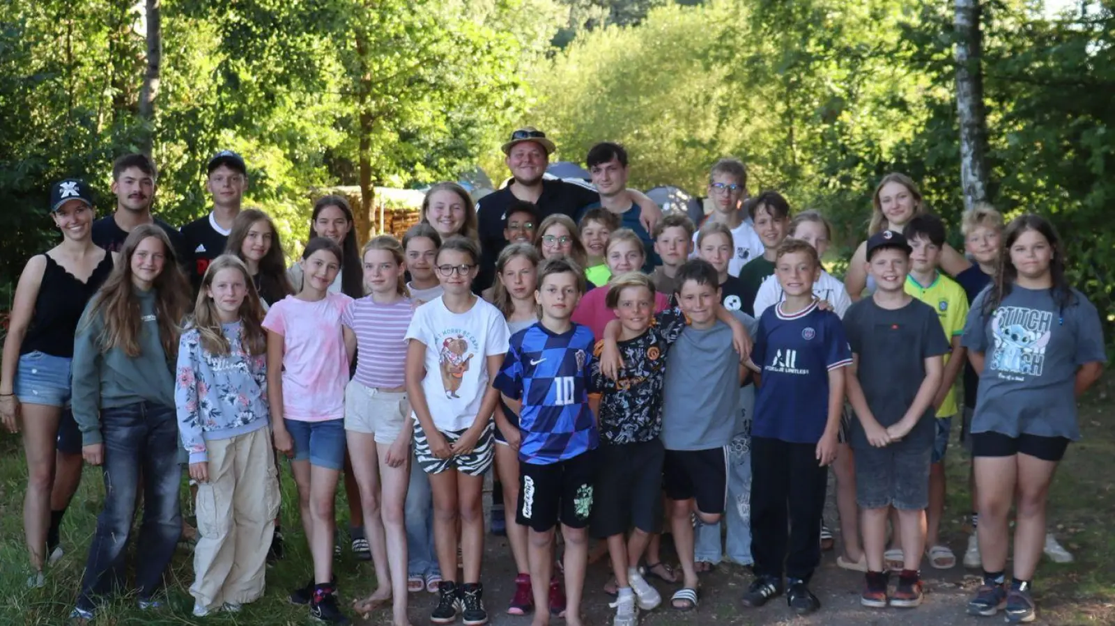 Die Kolpingjugend hatte zum Zeltlager am Schweizer Weiher eingeladen. (Bild: Pius Müller)