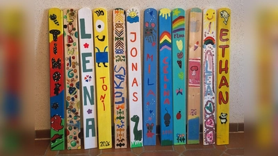 Dankeschön der Vorschulkinder (Bild: Barbara Krauthahn)
