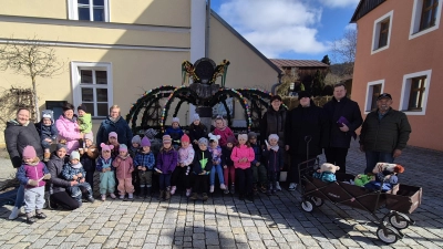 Osterbrunnensegnung in Waldeck. (Bild: Gerlinde Wagner)