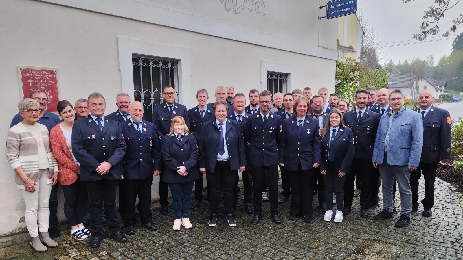 Zusammenschluss der Feuerwehren Georgenberg und Neuenhammer (Bild: Matthias Schön)
