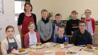 Das stolze Kochteam. (Bild: Mariya Ransberger)