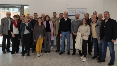 Die Gäste aus der Partnerstadt BOR in Tschechien besuchten Wernberg-Köblitz anlässlich des 15jährigen Partnerschaftsjubiläums. (Bild: Yvonne Weidner)
