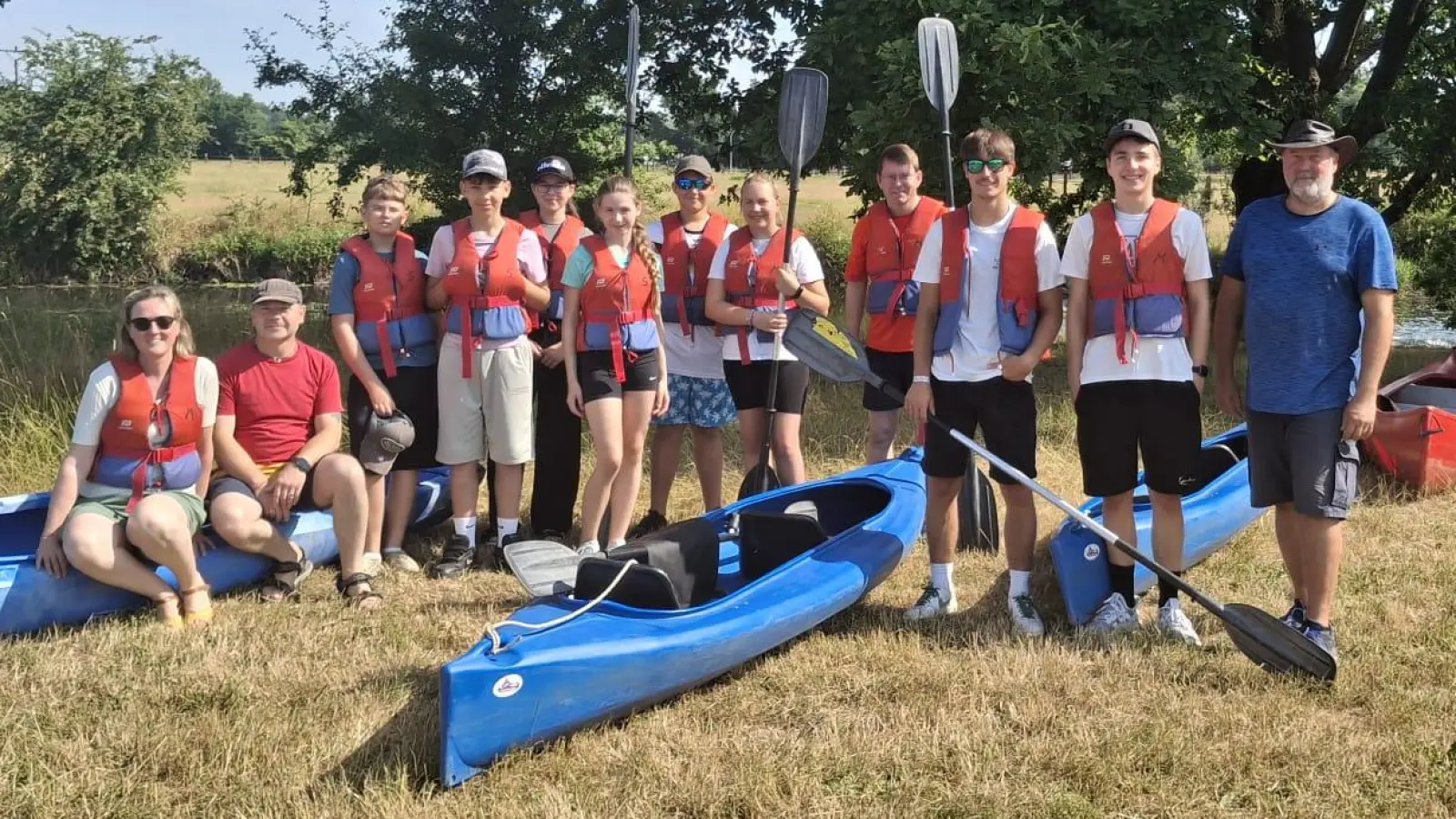 Kanugruppe (Bild: Andreas Kraft)