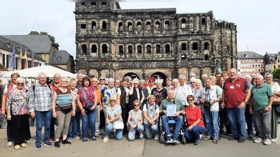 Teilnehmer der VdK- Mosel -Saar-Fahrt. (Bild: Siegried Gierisch)