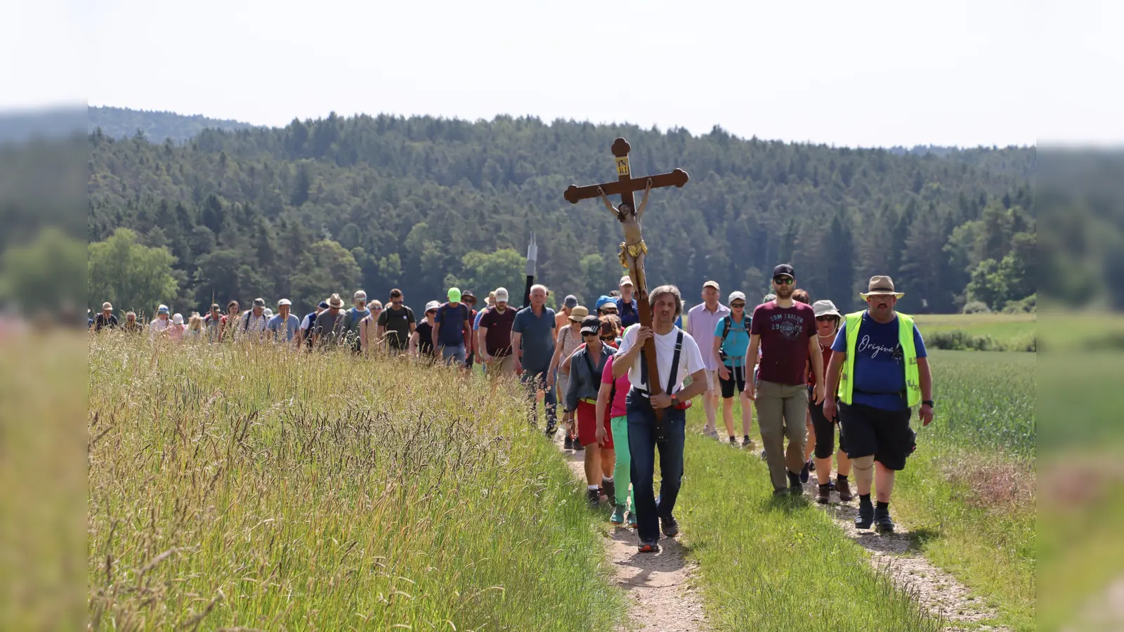 Am 13. Juni pilgern Riedener Gläubige zum Habsberg. (Bild: Michael Rabenhofer)