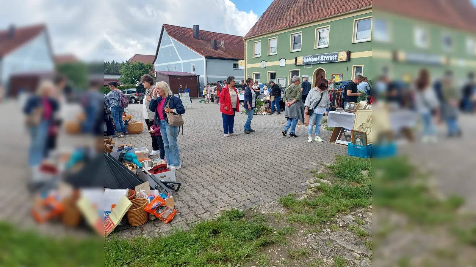 Der Schlacken-Flohmarkt findet am Samstag, 8. August, in Siebeneichen bei Sulzbach-Rosenberg statt. (Bild: Peter Ostermann)
