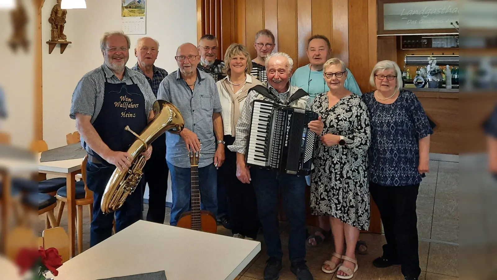 Die Musikanten sorgten wieder für einen kurzweiligen Nachmittag (Bild: Monika Fink)