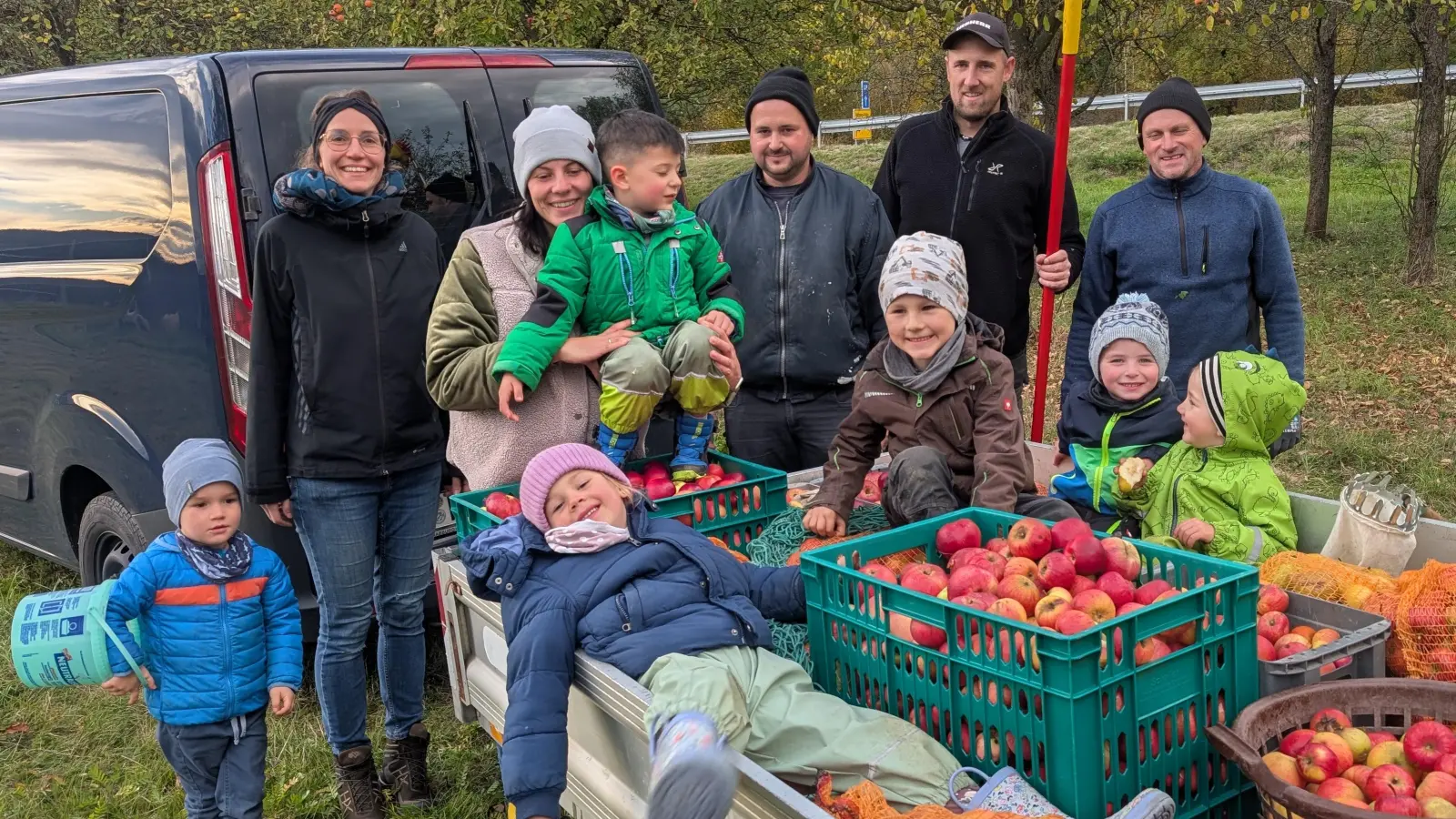 Apfelsaftaktion St. Anna Kinderhaus (Bild: Denise Lang)