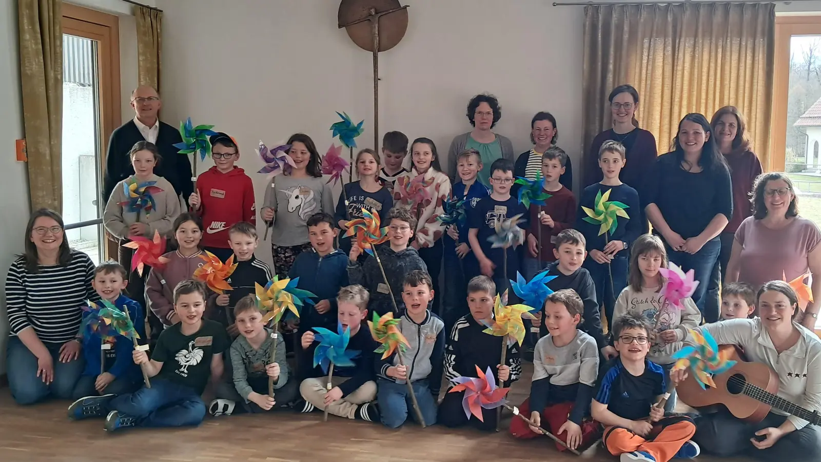 Teilnehmer und Vorbereitungsteam des KiBi-Tags. (Bild: Michaela Müller)