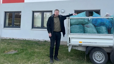 Bild der Spendenübergabe (Bild: Marita Haberkorn )