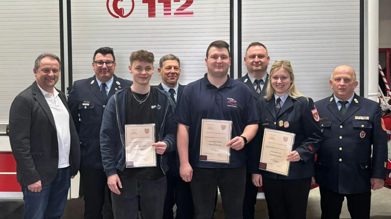 Beförderungen zur Jahreshauptversammlung (Bild: Selina Högler)