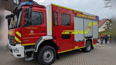 Das neue LF10 der Freiwilligen Feuerwehr Gleiritsch ist endlich da und wird anlässlich des Florianstages am 8. Mai feierlich eingeweiht. (Bild: Susanne Gschrey)