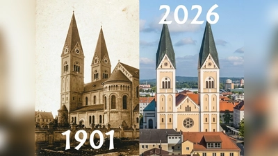 125 Jahre St. Josef - Festgottesdienst am 04.10. - 10 Uhr. (Bildmontage: Stefan Dagner)